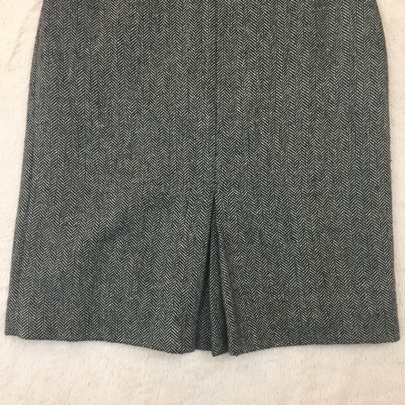 Ann Taylor Gray Herringbone Sleeveless Dress 00P - Picture 2 of 8